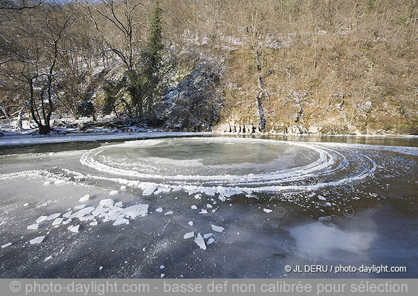 Ourthe en hiver